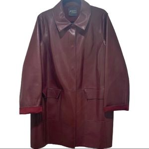 Persona by Marina Rinaldi Vegan Trench Coat Size 14 NWOT